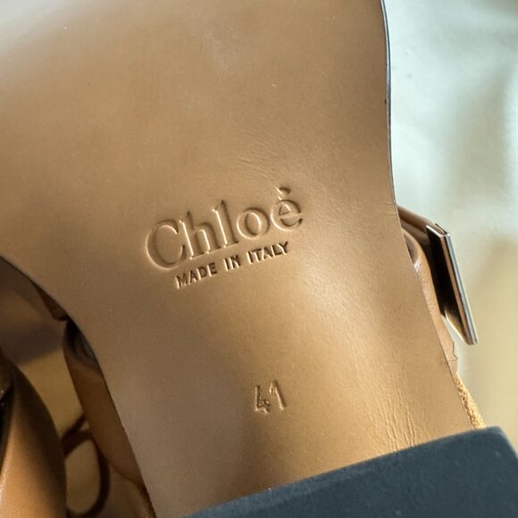 Chloe Rylie Boots in Tan Suede, size 41 - Picture 10 of 13